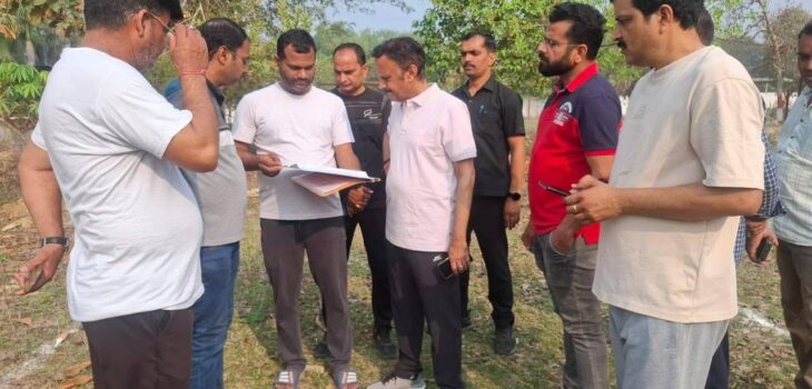 उप मुख्यमंत्री ने झलबदरी तालाब सौन्दर्यीकरण कार्य का निरीक्षण किया