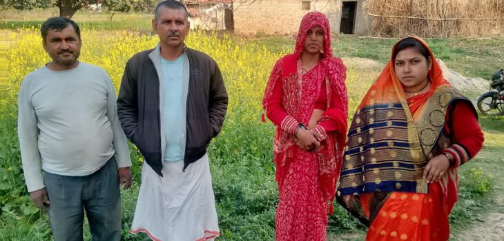 प्राकृतिक खेती एवं फसल विविधिकरण को बढ़ावा देने के उद्देश्य से दलहनी एवं तिलहनी फसलों का किया गया निरीक्षण