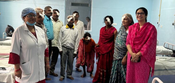 जिला अस्पताल में आंखों के सफल ऑपरेशन, मरीजों को मिली नई रोशनी