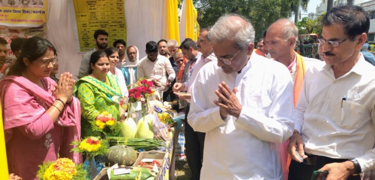 सांसद ने कृषि महाविद्यालय में किया कृषि मेले का शुभारंभ