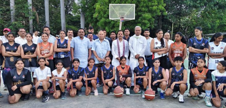 उप मुख्यमंत्री ने चार दिवसीय बास्केटबाल प्रतियोगिता का किया शुभारंभ