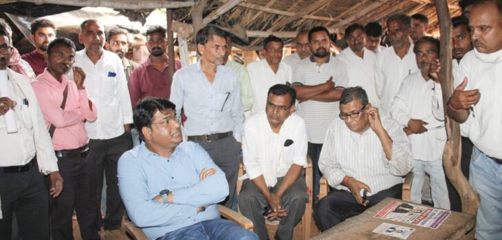 कलेक्टर ने हनुमना तहसील का किया निरीक्षण