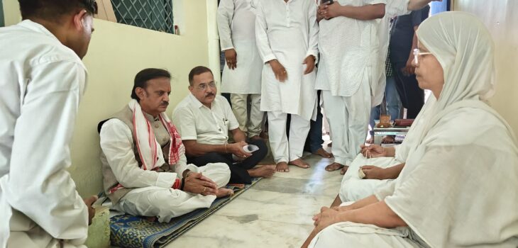 उप मुख्यमंत्री ने आर्थिका माताओं को भावपूर्ण श्रृद्धांजलि अर्पित की