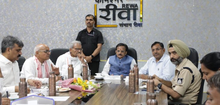 रीवा से सीधी, सिंगरौली रेलवे लाइन का कार्य दिसंबर 2028 तक पूरा करें – उप मुख्यमंत्री