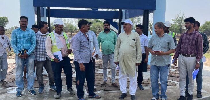 नेशनल वॉश एक्सपर्ट टीम ने जल जीवन मिशन कार्यों का किया निरीक्षण
