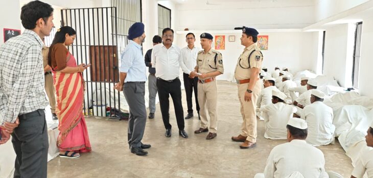 केंद्रीय जेल रीवा का बोर्ड ऑफ विजिटर्स ने किया औचक निरीक्षण, व्यवस्थाएं संतोषजनक मिलीं