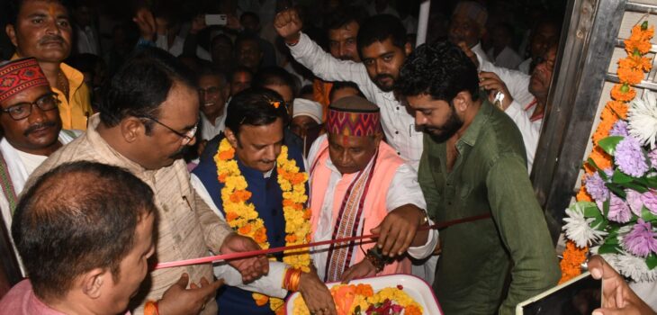 उप मुख्यमंत्री विन्ध्य विकास प्राधिकरण कार्यालय में आयोजित समारोह में हुए शामिल