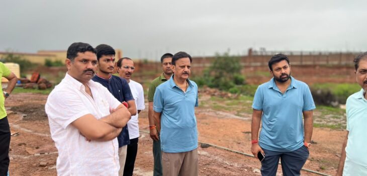 उप मुख्यमंत्री ने हिनौती गौधाम का किया भ्रमण