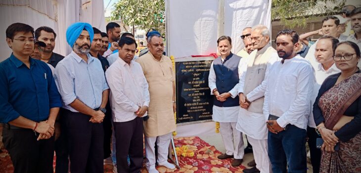 उप मुख्यमंत्री ने दो सड़कों के उन्नयन की रखी आधारशिला