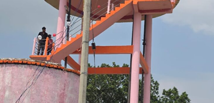 विधायक श्री पटेल की उपस्थिति में ग्राम नल जल योजना ग्राम पंचायत को हस्तांतरित की गयी